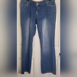 Shaver Lake 12 Blue Full Length Pockets Zipper Women’s Jeans